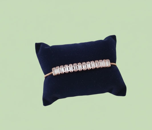 The "Elegance Cut" Stacking Bracelet